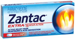 Zantac 24 hour 300mg 14 Tablets