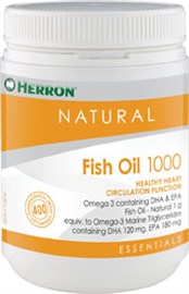 Herron Fish Oil 1000mg 400 Capsules