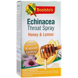 Bosistos Sore Throat Spray Honey Lemon 25ml