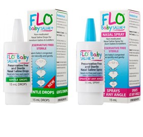 Flo Baby Saline+ Nasal Drop 15ml