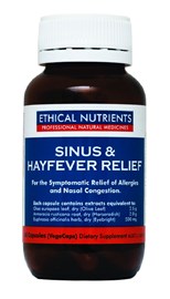 Ethical Nutrients Sinus and Hayfever Relief 60 Capsules