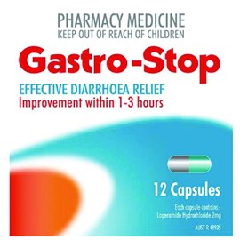 Gastro Stop Loperamide 12 Tablets