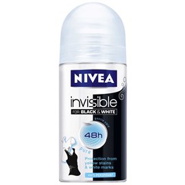 Nivea Invisible For Black & White Pure Roll On 50ml