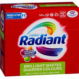 Radiant Brilliant Whites Sharper Colours 500g x12