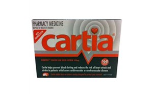 Cartia Low Dose Aspirin 100mg 168 Tablets