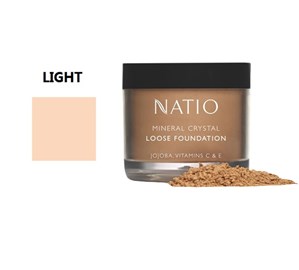 Natio Mineral Crystal Loose Foundation Light