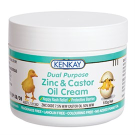 Kenkay Zinc & Castor Oil Cream Jar 100g