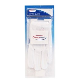 Surgipack Regular Cotton Gloves Large Size (6100)