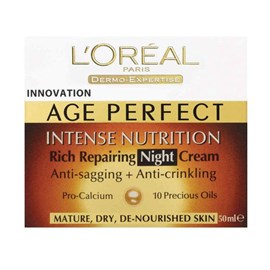 Loreal Age Perfect Intense Nutrition Night Cream 50mL
