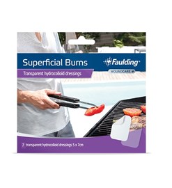 Faulding Superficial Burns Wallet 7 Pack