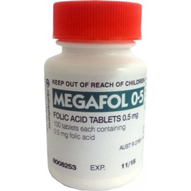 Megafol 0.5mg 100 Tablets