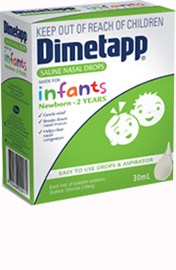 Dimetapp Infants Nasal Relief Saline Nasal Drops 30ml