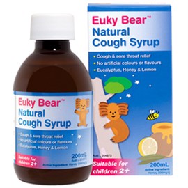 Euky Bear Natural Cough Syrup 200mL