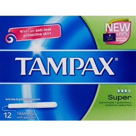 Tampax Application Super 12 Pack
