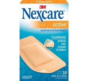 Nexcare Waterproof Active Large 10