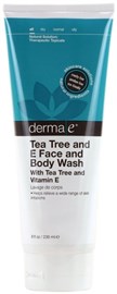 DermaE Tea Tree and Face and Wash 236mL