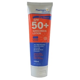 Pharmacy Choice Sunscreen Dry Touch 50+ Tube 100 ml