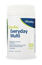 Faulding Remedy Multi Vitamins 150 Tablets