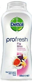 Dettol Profresh Shower Cream Fig Bliss 500mL