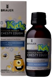Brauer Kids Manuka Honey Chesty Cough 100ml