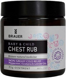 Brauer Chesty Rub 75g