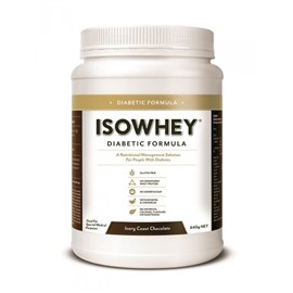 IsoWhey Diabetic Formula Ivory Coast Chocolate 640g
