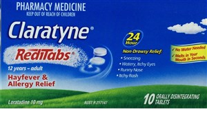 Claratyne RediTabs 24 Hour 10 Tablets