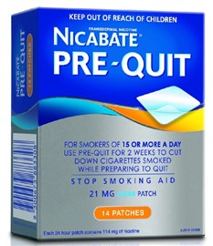 Nicabate Pre Quit 21mg 14 Patches