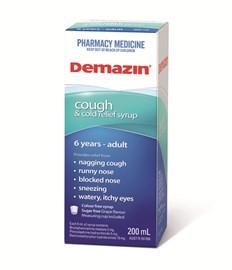 Demazin Cough & Cold Syrup 200mL