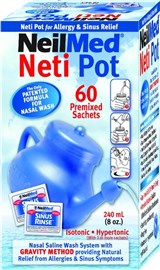 Neilmed Nasaflo Netipot 60 Sachets
