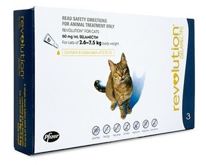 Revolution Cat Blue 2.6-7.5kg 3 Pack