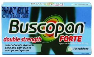 Buscopan Forte 20mg 10 Tablets