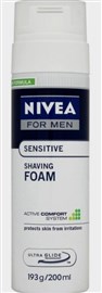 Nivea For Men Sensitive Shaving Foam 200ml