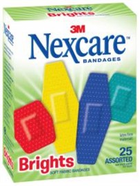Nexcare Brights Comfort Strips Assorted 25