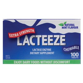 Lacteeze Extra Strength 100 Tablets