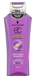 Extra Care Straight & Glossy Shampoo 400ml