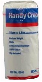 Handycrepe Medium Weight White 10cmx1.6m