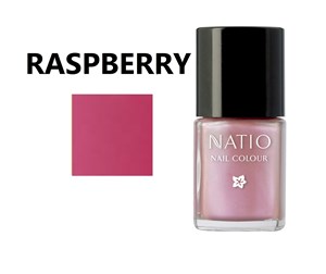 Natio Little Treasure Nail Colours Raspberry