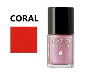 Natio Little Treasure Nail Colours Coral