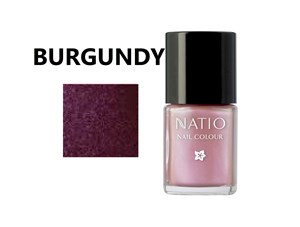 Natio Little Treasure Nail Colours Burgundy