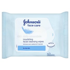 Johnson’s Daily Essentials Facial Cleansing Wipes Dry Skin 25 Count