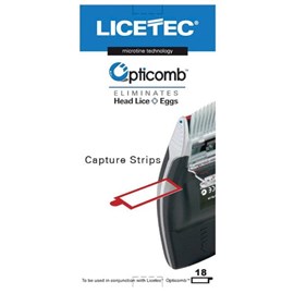 Licetec Opticomb Capture Strips 18 Pack