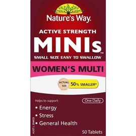 Nature's Way Mini Women's Multi 50 Tablets