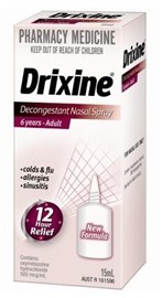 Drixine Adult Nasal Spray 15ml