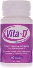 Vita D 60 Gel Capsules