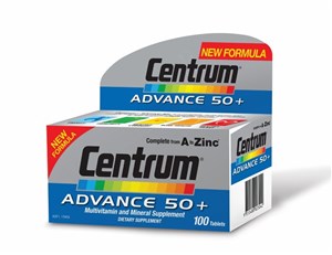 Centrum Advance 50+ 100 Tablets