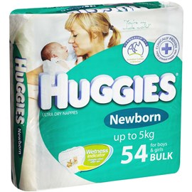 Huggies Newborn 54 Pack