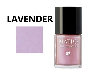 Natio Pearl and Pop Nail Colours Lavender