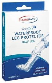 Surgipack Keepdry Waterprrof Half Leg Protector 2 Packs