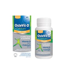 Ostevit D + Calcium Chewable 60 Tablets